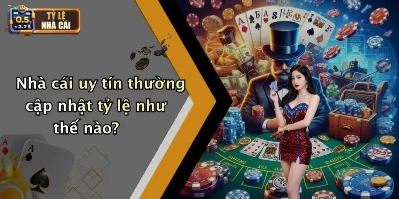 Nhà cái uy tín thường cập nhật tỷ lệ như thế nào?