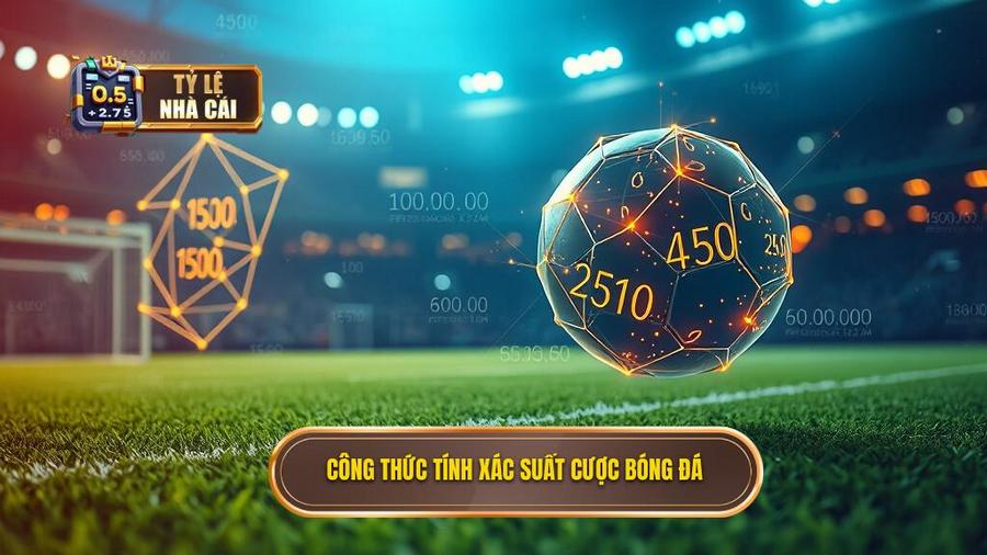2. Công thức tính xác suất cược bóng đá