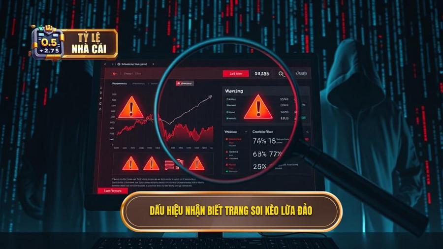 2. Dấu hiệu nhận biết trang soi kèo lừa đảo