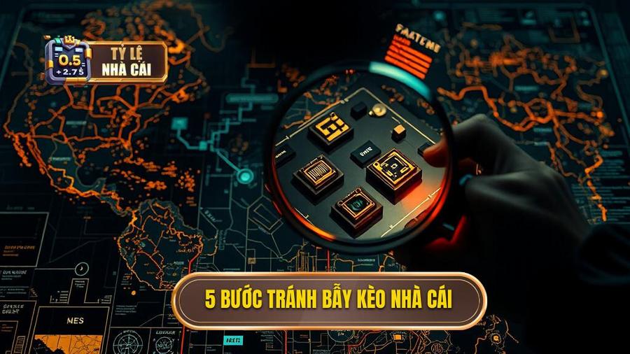 Hướng dẫn tránh bẫy kèo nhà cái: Quy trình 5 bước chuyên sâu
