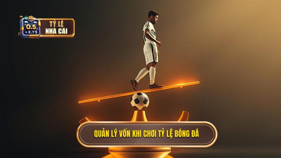 Quản lý vốn - Xương sống của mọi bí kíp dân chơi với tỷ lệ bóng đá
