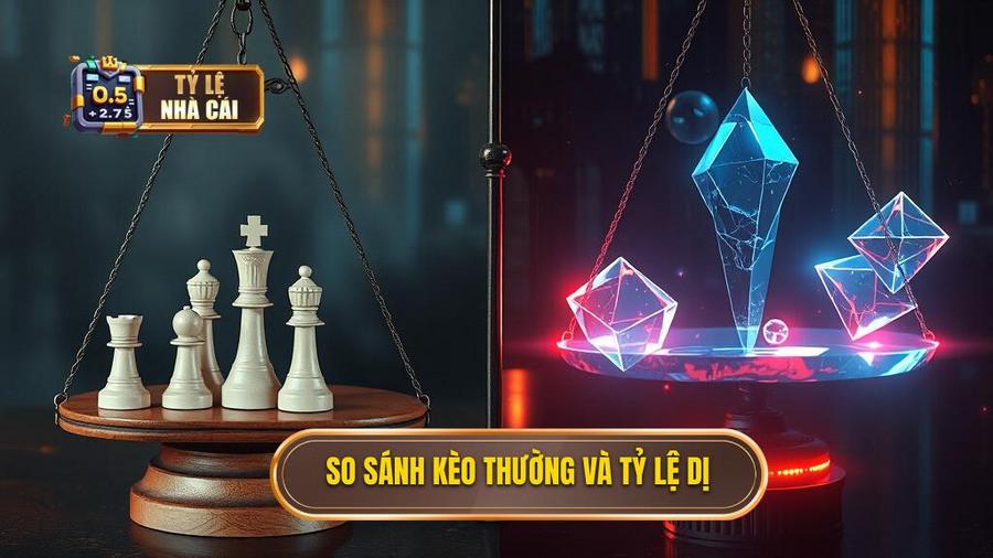 Bảng so sánh: Kèo thông thường vs Tỷ lệ siêu dị